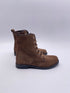 Clic! Veter boots bruin glitter veter